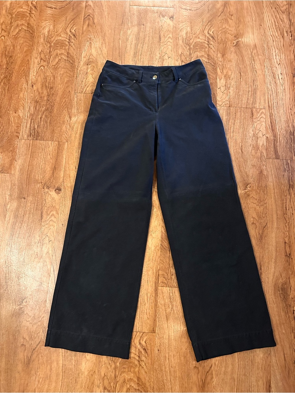 Lululemon City Sleek High-Rise Wide Leg Pants in Black